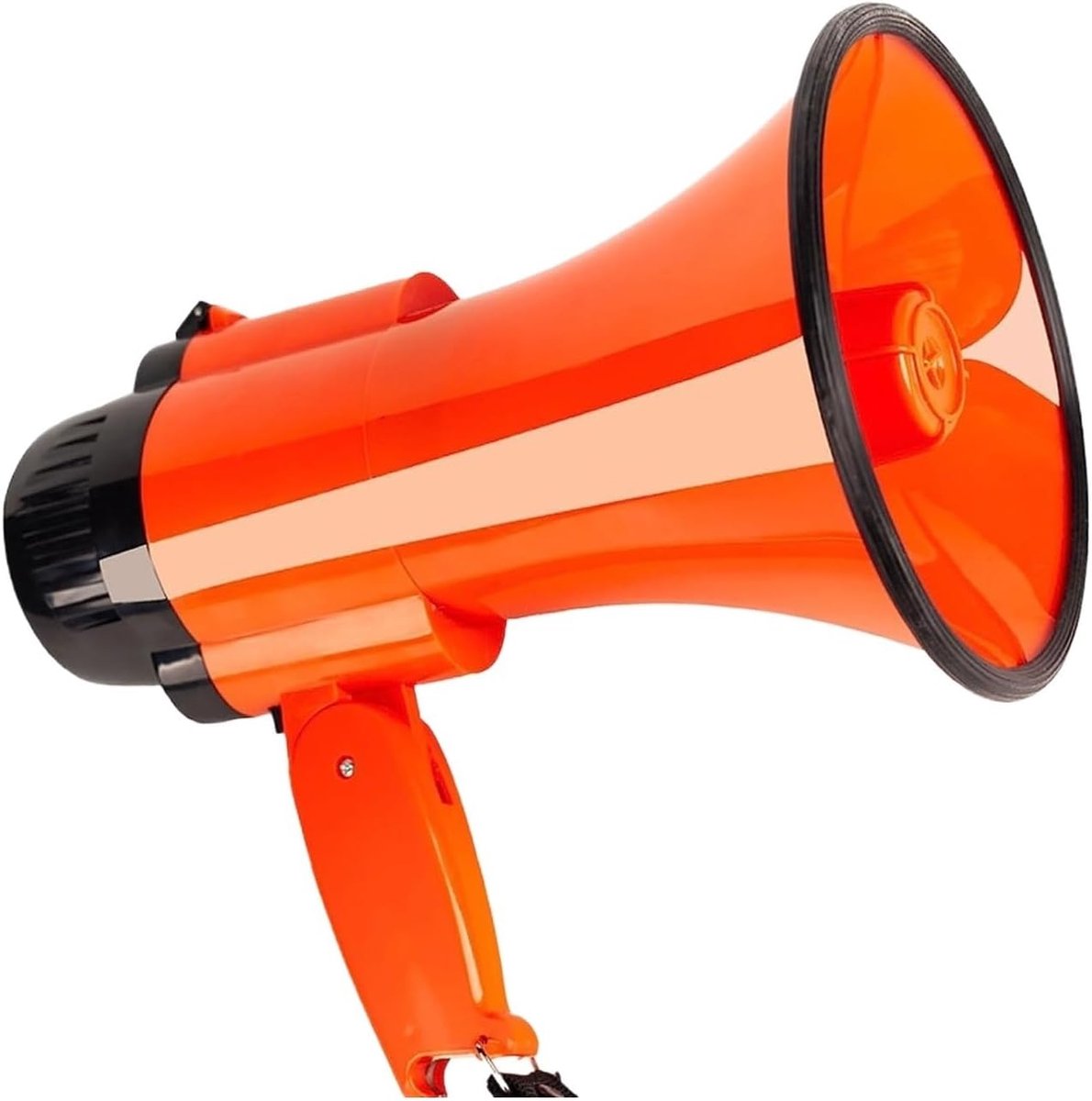 Draagbare Megafoon - Luidspreker Omroep - Evenementen Aankondigingen - Instelbaar Volume - 8.86x5.43 Inch - Oranje