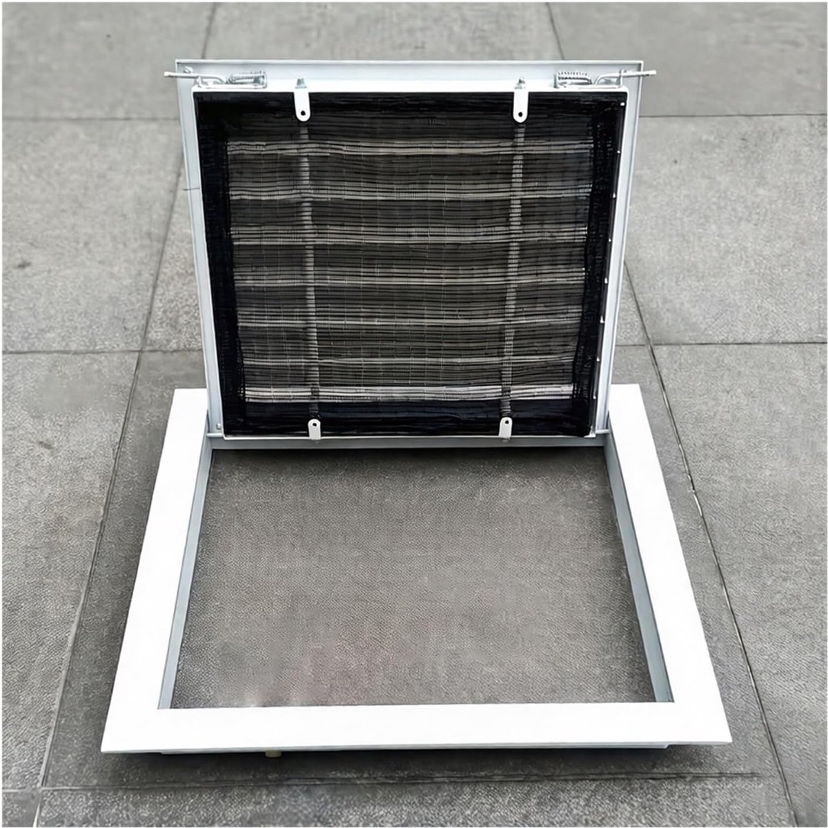 Ventilatierooster - Louvered Afdekking - Wand Plafond - Waterdicht Met Filter - Toegangspaneel - Aluminium