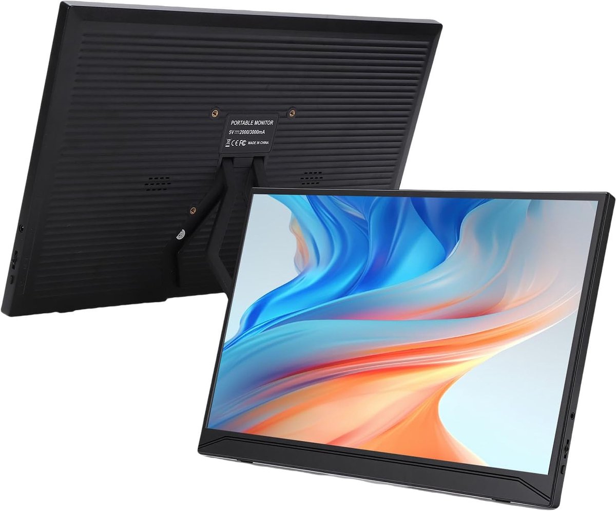 Laptopschermverlenger - Extra Monitor - Productiviteit Verhogen - 178 Graden Kijkhoek - 156 Inch Full HD