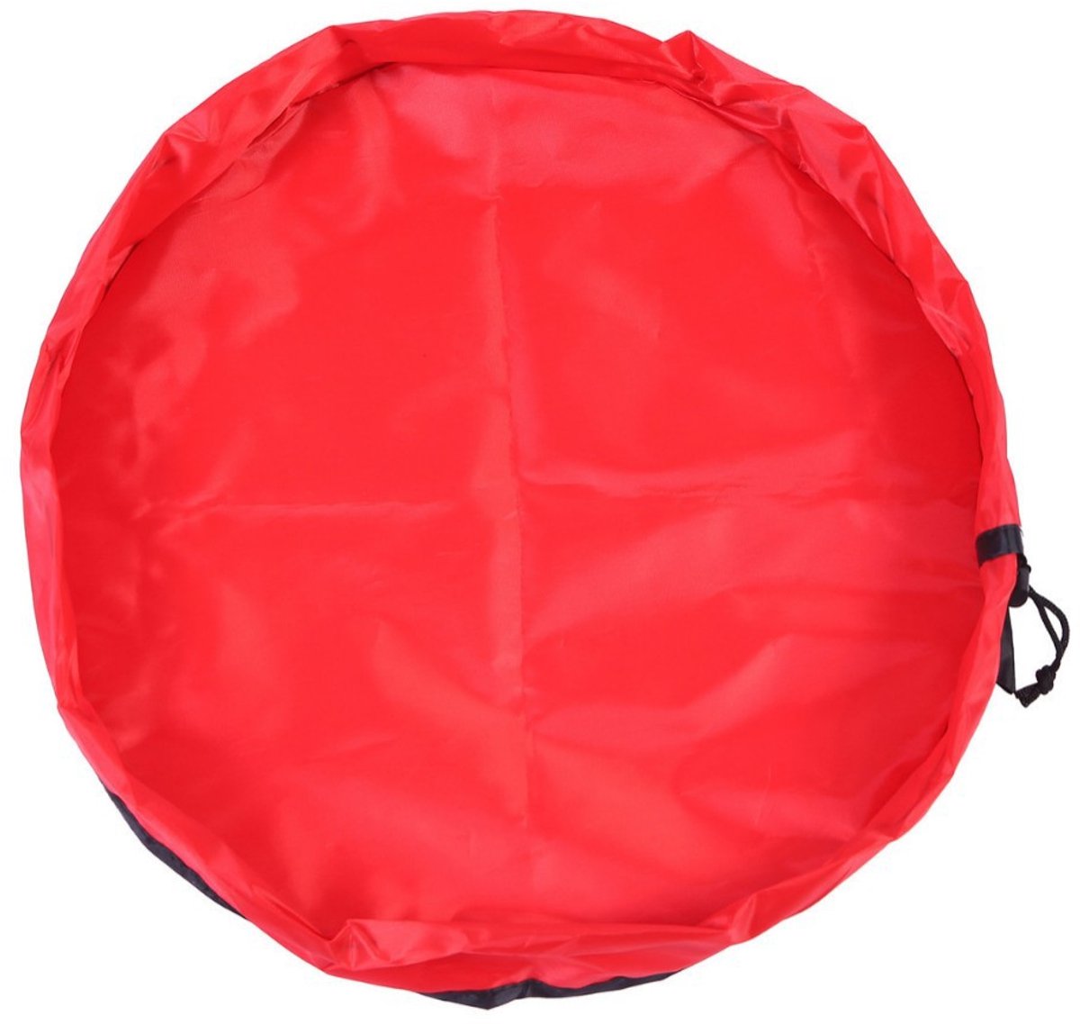 Opbergtas voor kinderspeelgoed - Opvouwbare speelmat voor kinderen - 50 cm - Rood