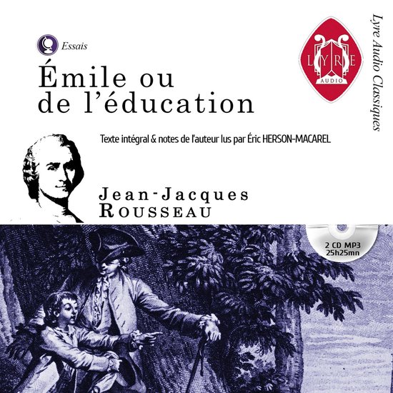 Emile ou de l'éducation - cover