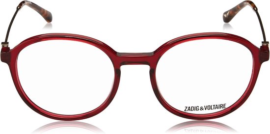 Kinder Zonnebril - Mode Accessoire - Bescherming Ogen - Transparant Montuur - 48 mm Lens - Donker Bordeaux van Kinder — afbeelding 3
