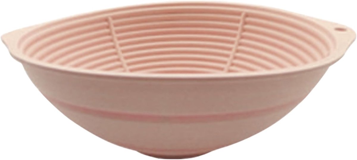 Opvouwbare Waskom - Gezichtswater Kom - Gezichtsverzorging - Breukvrije Siliconen - 26.6x9.1x3.4cm - Roze