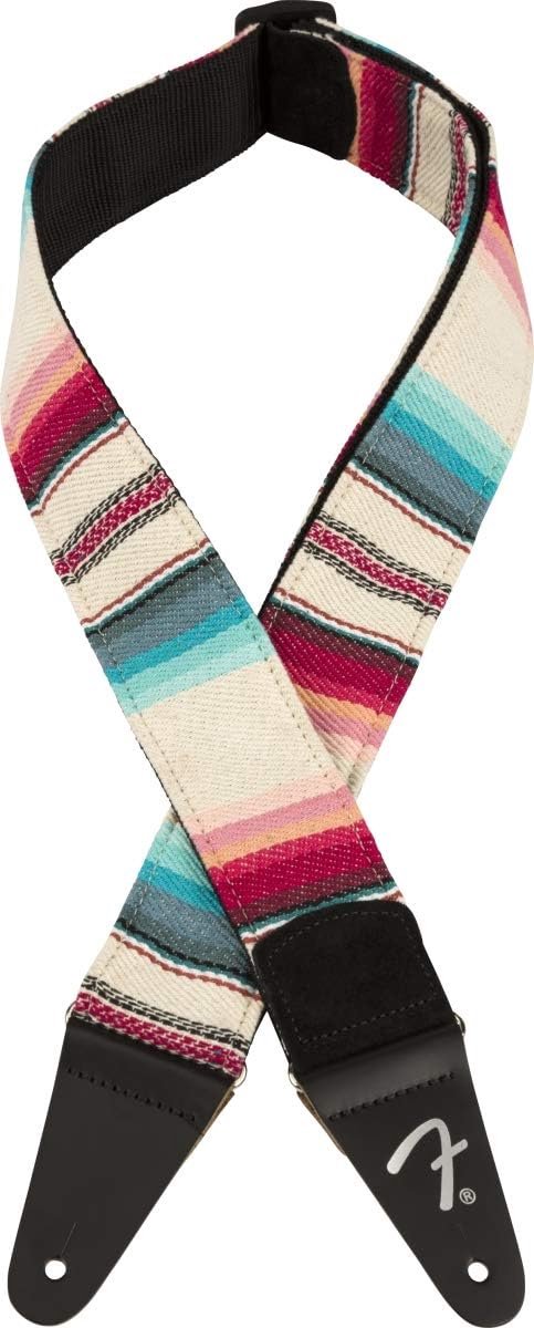 Gitaarband - Muziekinstrument Accessoire - Muziek Maken - Gestreept Patroon - L - Multicolor