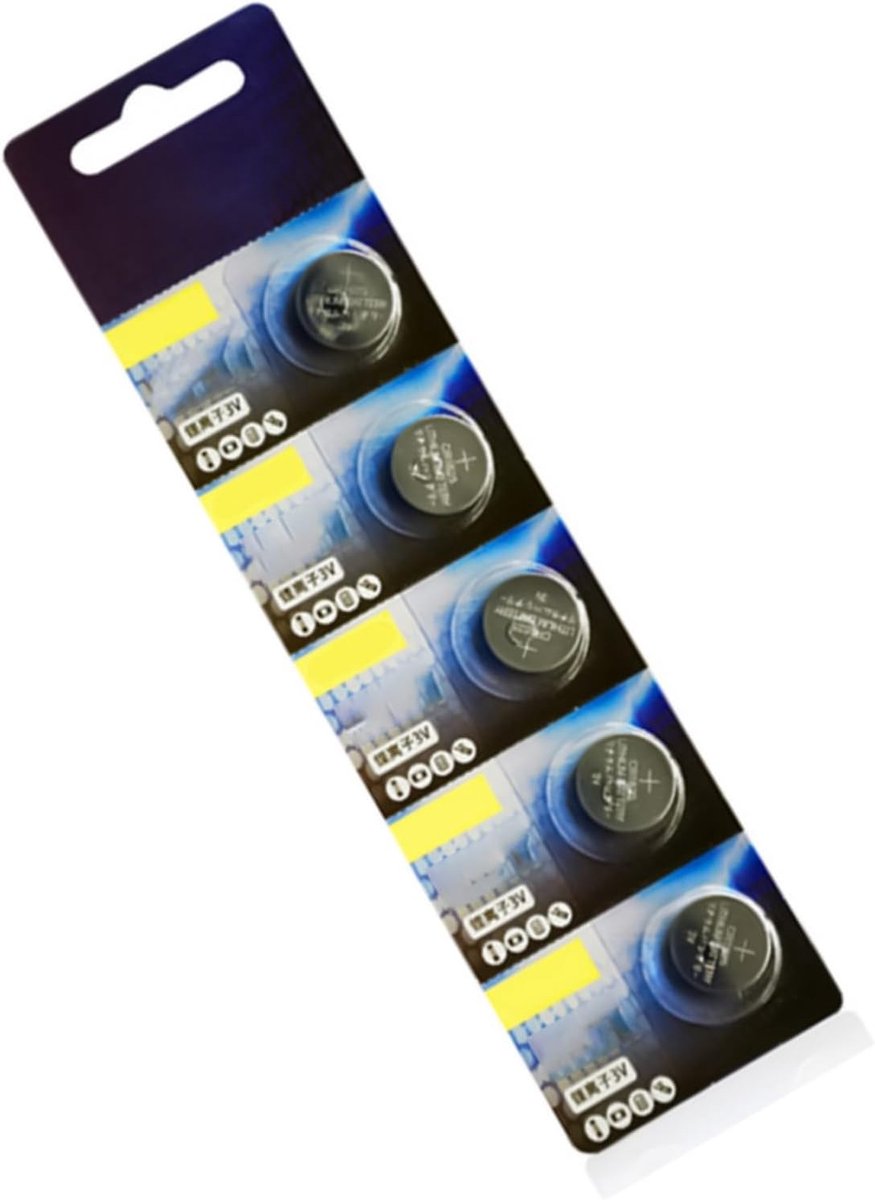 Lithium Knoopcel Batterijen - Kleine Ronde Batterijen - Apparaat Voeding - Lage Zelfontlading - 16mm x 2.5mm