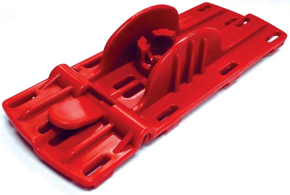 Verlengadapter - Schuifverlenging - Stofvrij Werken - Snel aan te passen - Verstelbaar - Rood