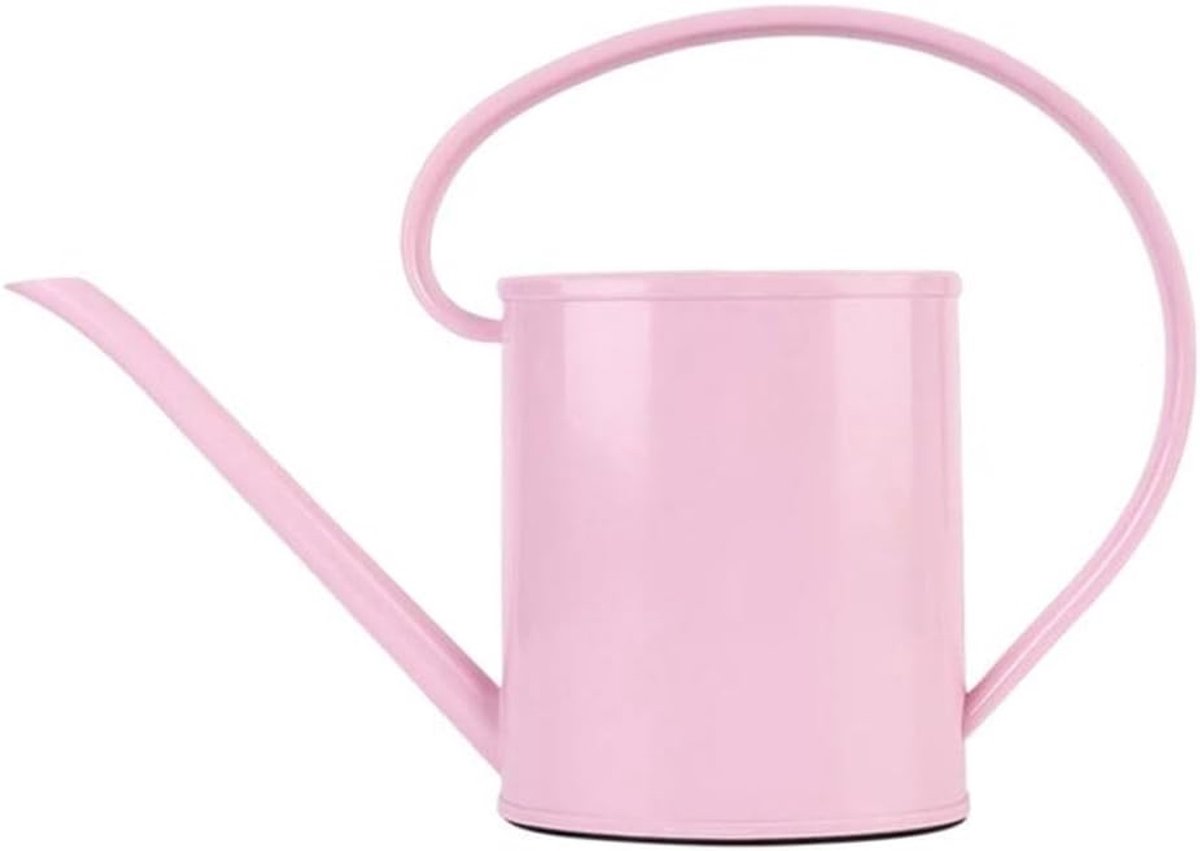 Gieter - Waterkruik plant - Planten water geven - Lange gebogen tuit - 12 liter inhoud - Roze