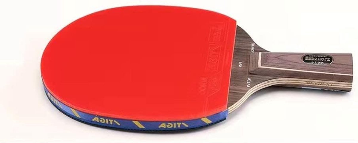 Tafeltennisbatje - Pingpong racket - Agressief spel - Professioneel rubber - One size