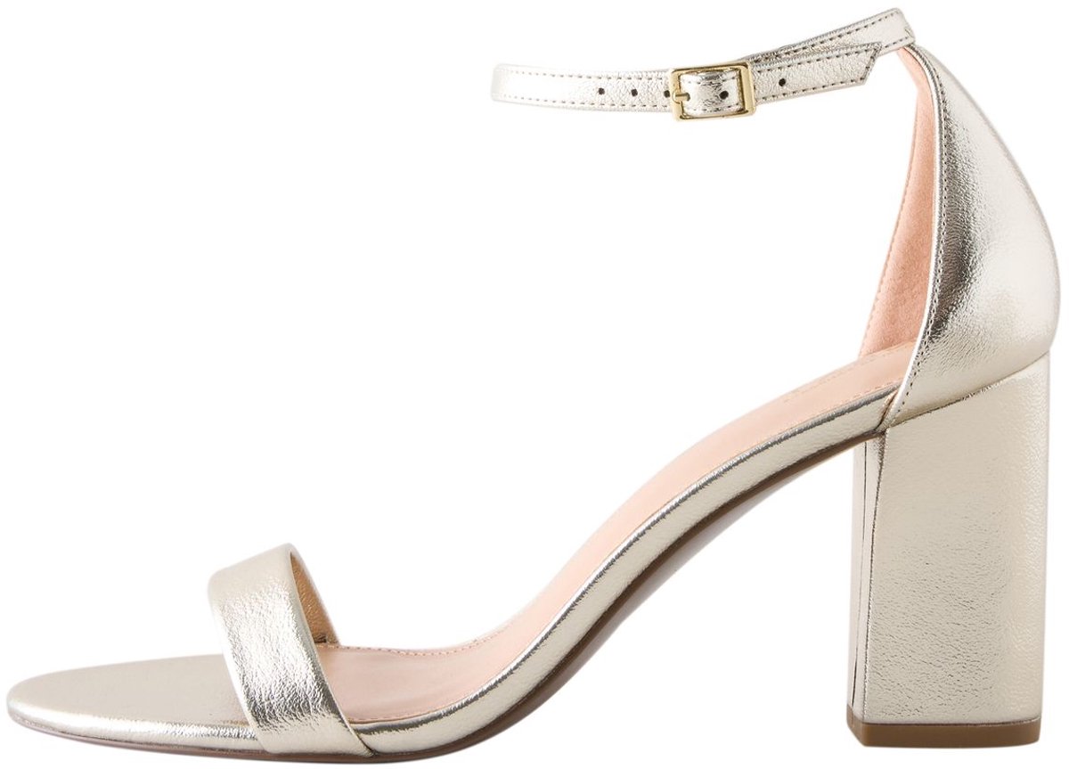 Next - Dames - Sandalen met blokhak - Goud