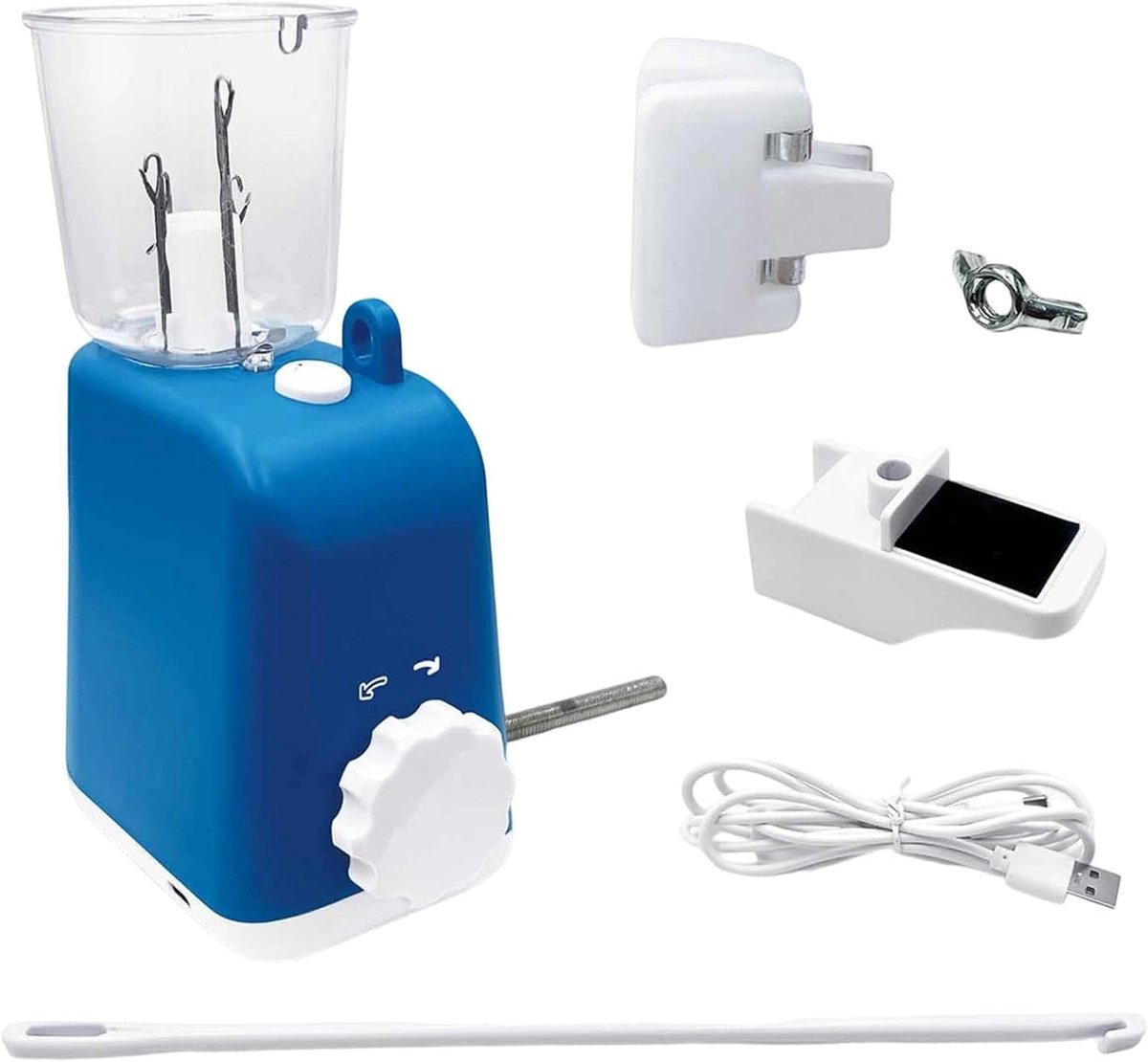 Elektrische Breimachine - I Cord Maker - Huisdecoratie Maken - Efficiënt Volledig Weefontwerp - 6 x 10.5 x 15.5 cm