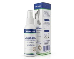Hypogeen M-Cose Schoen Deospray - Schoenenspray bij Kalknagels en Schimmelnagels - Helpt Herbesmetting via Schoenen Voorkomen - Tegen Zweetlucht - 100 ml