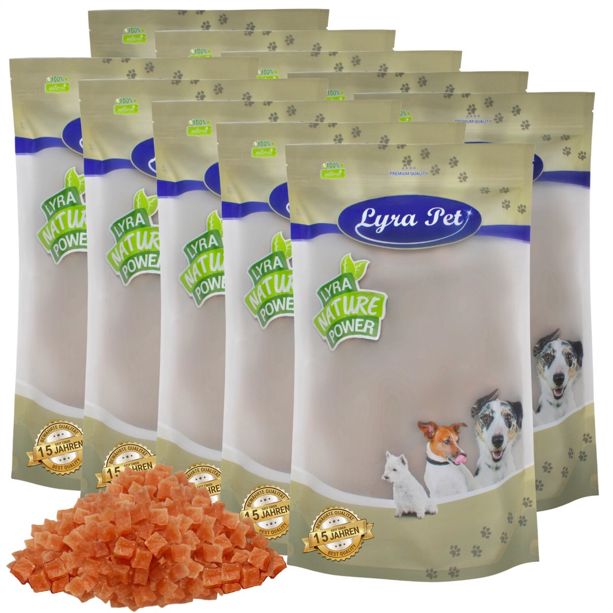 10 kg Lyra Pet® kipfiletblokjes