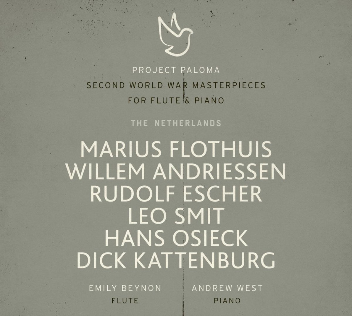 Project Paloma 3 The Netherlands: Second World War Masterpieces For Flute & Piano