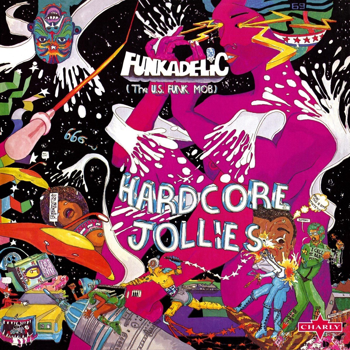 Funkadelic - Hardcore Jollies (LP) (Coloured Vinyl) (Limited Edition)