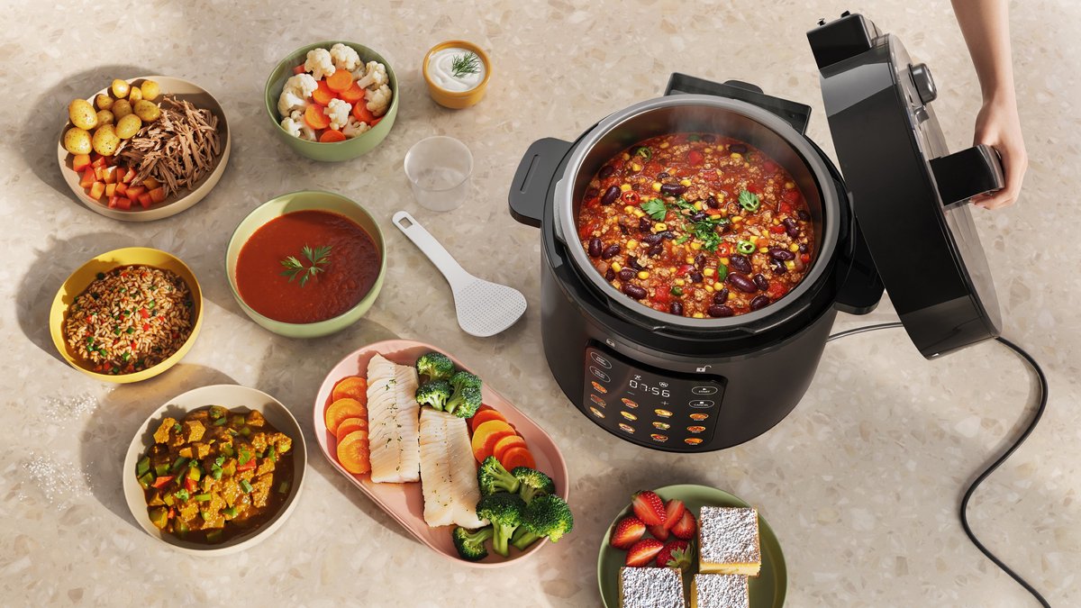 Tristar RK-6160 - Rijstkoker met stomer - Multicooker - 6L - Snelkookpan - 1000W - Zwart – foto 2