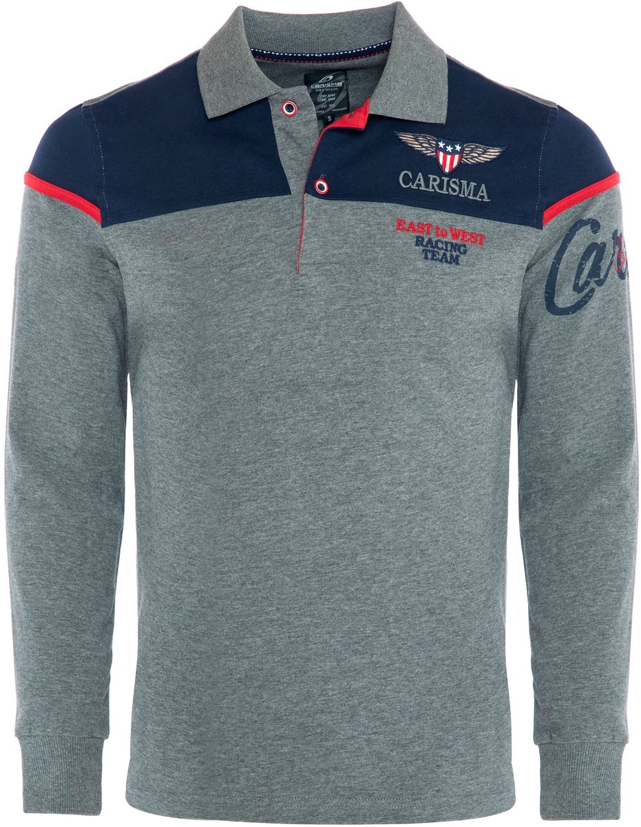 Carisma lange mouw polo