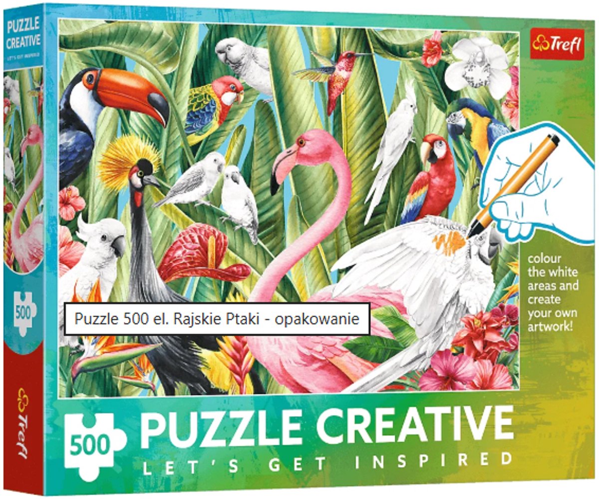 Trefl Paradijsvogels Legpuzzel - 500 stukjes - Vanaf 10 jaar