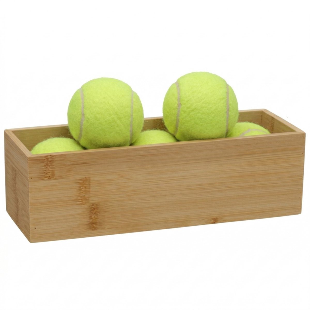 5Five 5Five houten bakje - organizer - bamboe - 23 x 8 x 7 cm - kast en lade verdelers - opslag - sorteerbakje