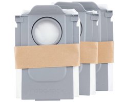 Roborock Originele stofzuigerzak (3 stuks) voor Qrevo S Pro/QV 35A/QV35S/Saros 10R/Saros 20/Saros 20 Sonic/Qrevo Curv 2 Pro/Qrevo Edge 2/Qrevo S5V/Qrevo 2 Pro robotstofzuiger
