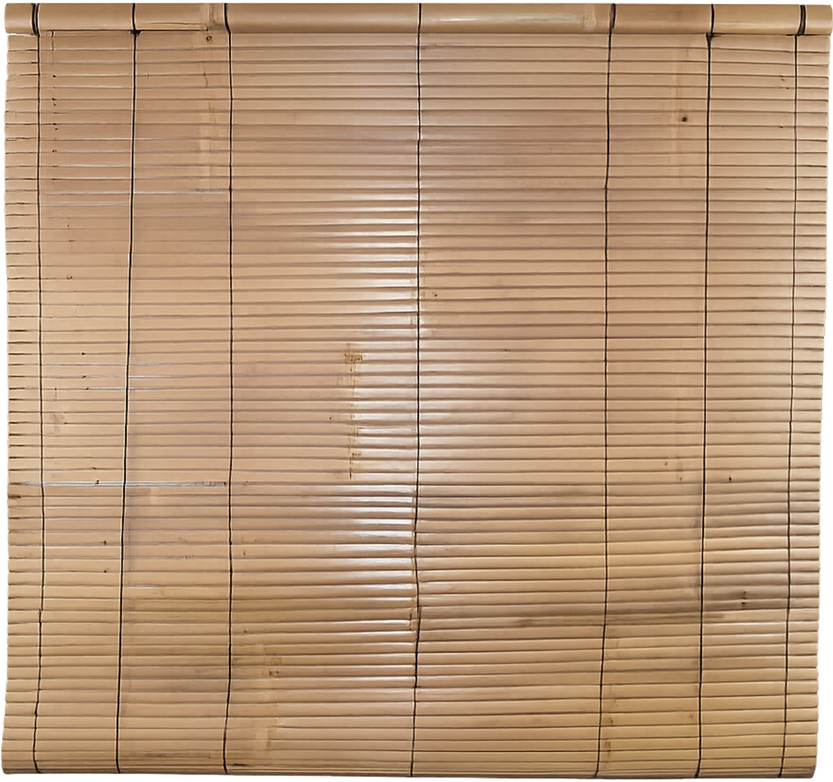 tuinchamp Rolgordijn bamboe 100 x 200 cm - Bamboe rolgordijn voor buiten en binnen - Bamboe rolgordijnen - Natuurlijk rolgordijn hout - Natuurlijke uitstraling naturel