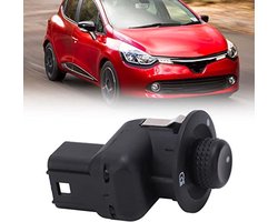 KARZO - Schakelaar voor elektrische deurspiegel geschikt voor Clio MK4 vanaf 2012, knop voor schakelaar voor elektrische achteruitkijkspiegel 8200676529 vervanging
