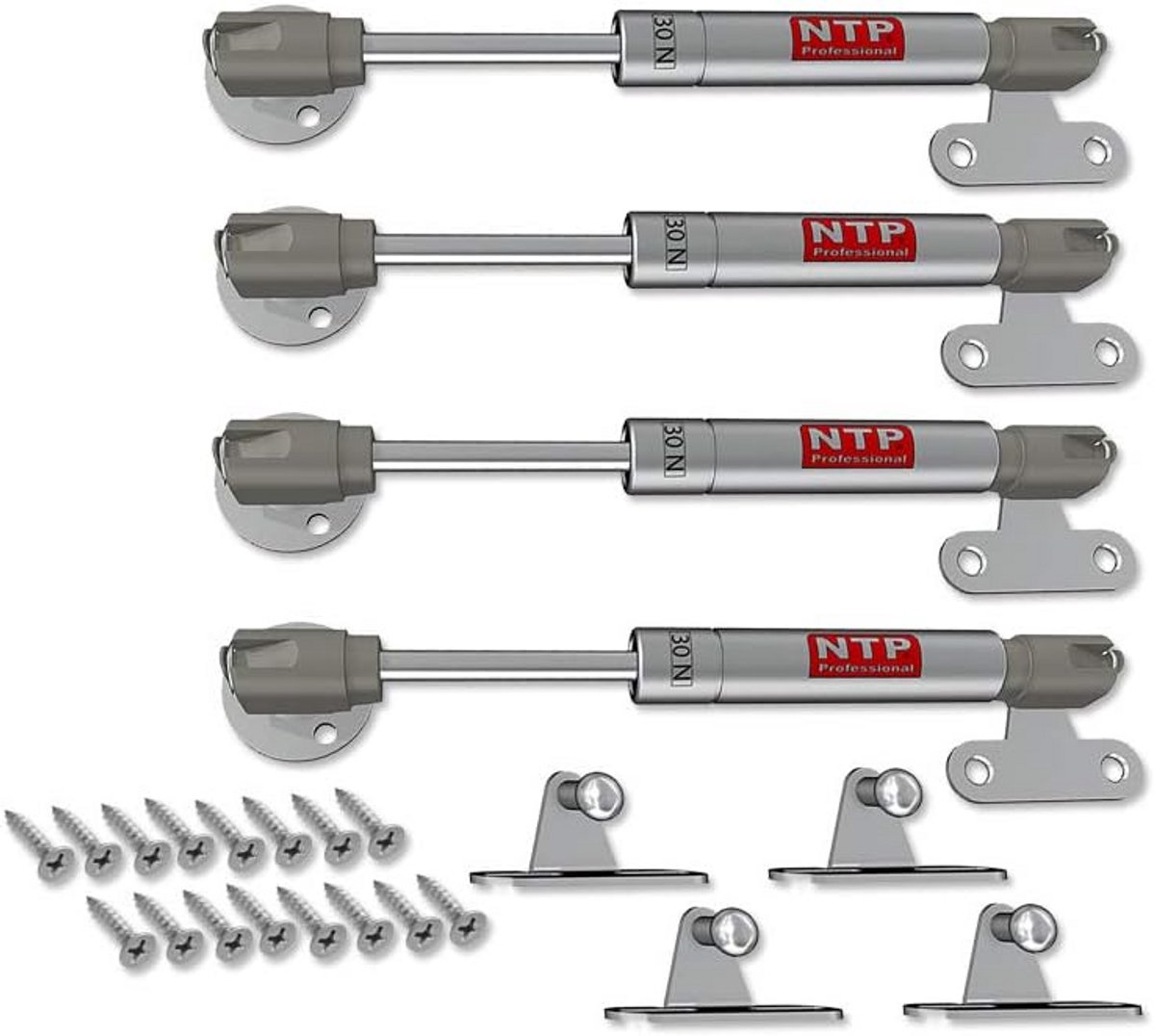 Mini Gassveer voor Kastdeuren en Kleppen - 60N Compressie