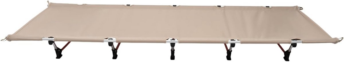 Inklapbaar Veldbed Aluminium Reisbed Outdoor Camping Bed Draagtas 190x65x15cm