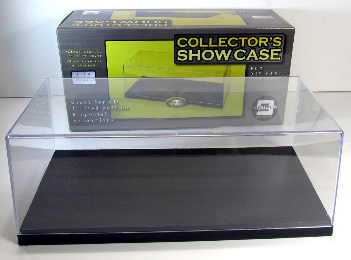 Acryl Vitrine 1:18 - Presentatiekast voor Schaal 1:18 Modellen