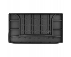 FROGUM - Kofferbakmat - Geschikt voor FORD B-MAX (2012-2017) - Lage laadvloer - TPE Rubber - Zwart