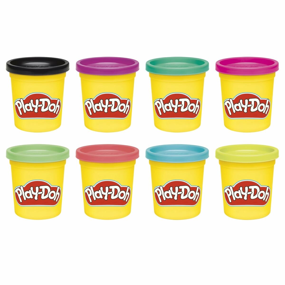 Play-Doh 8 Pack - Boetseerklei - Felle Kleuren — afbeelding 5