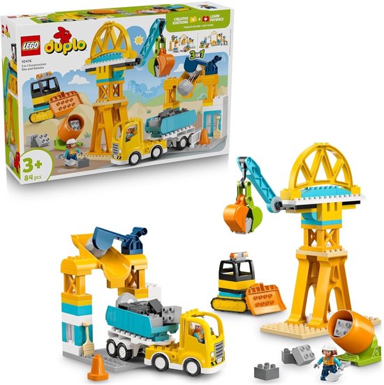 LEGO DUPLO - Creatieve Voertuigen Educatief Speelgoed voor Peuters vanaf 2 Jaar - 10474