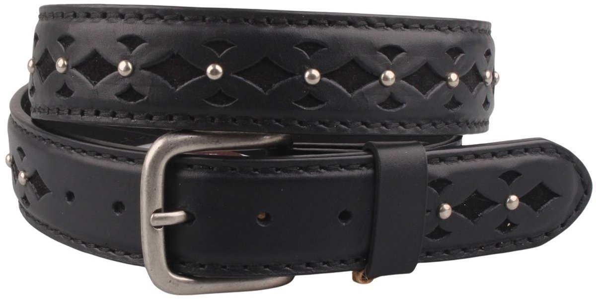 Originalbelts leren herenriem 7508 zwart