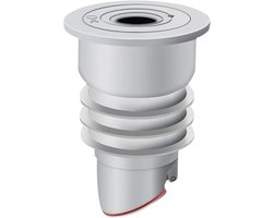 Allecta - Afvoerslangafdichting - Rioolplug - Siliconen - Afdichtingsring - Afvoerpijp - Keuken - Badkamer - Wasmachine - Zwart - 35-40 cm - Waterdicht