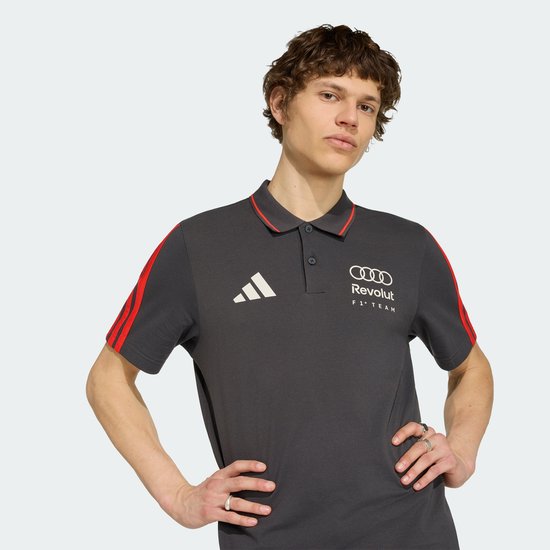 Adidas Performance Audi Revolut F1 Team Dna Polo - Heren - Zwart van adidas Performance — afbeelding 5