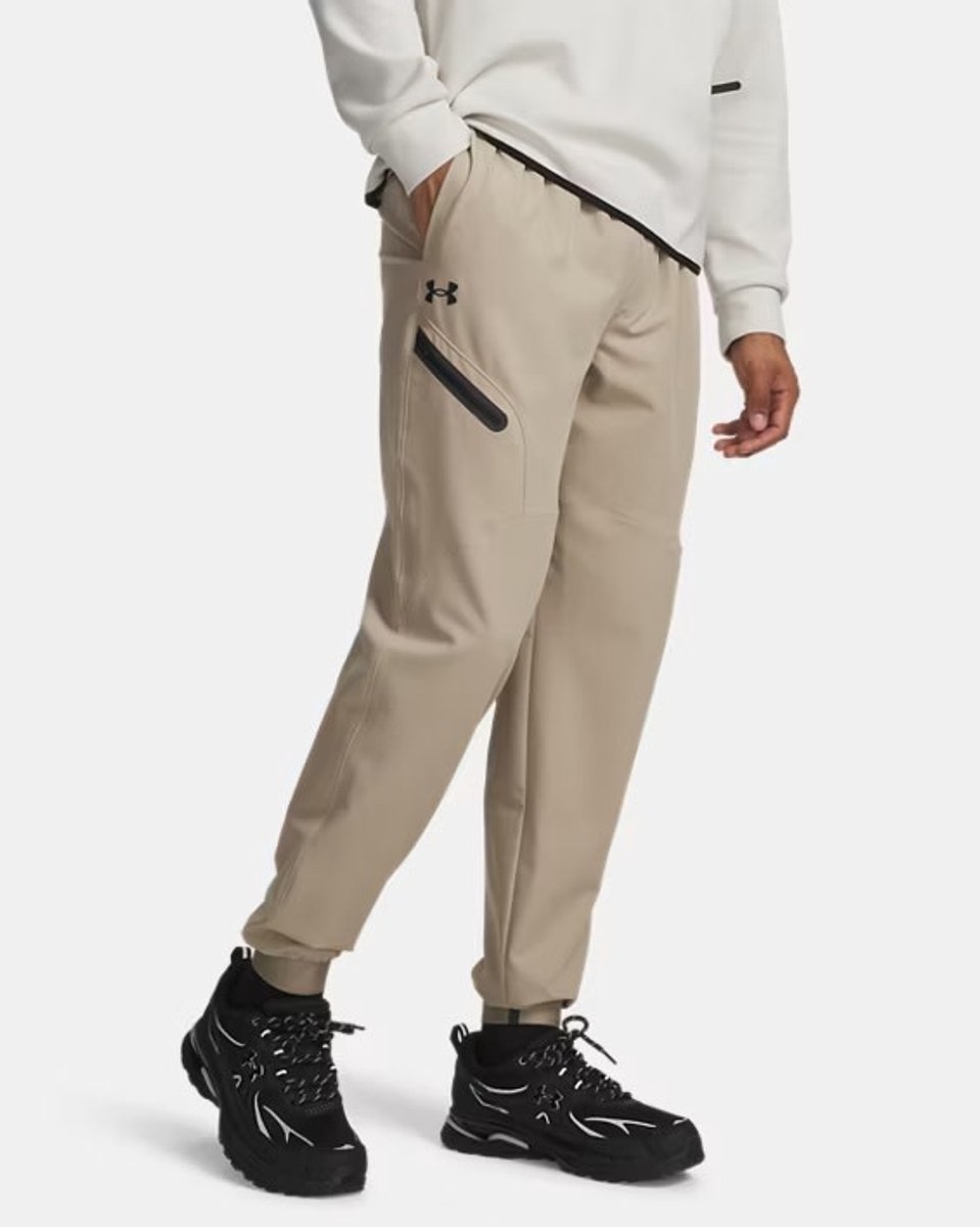 Under Armour Unstoppable Woven Joggers Beige XL / Regular Man