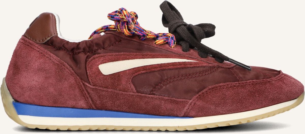 D.A.T.E Athleta Ballet Sneakers - Textiel - Dames - Rood - Maat 39