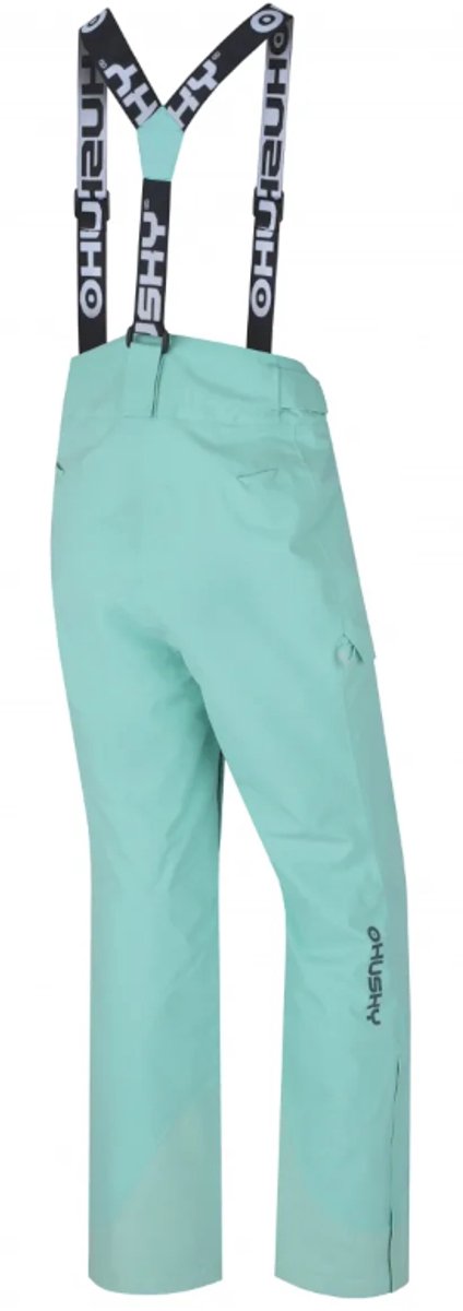 Husky skibroek voor dames Grati L Stretch 20.000 membraan Licht Groen