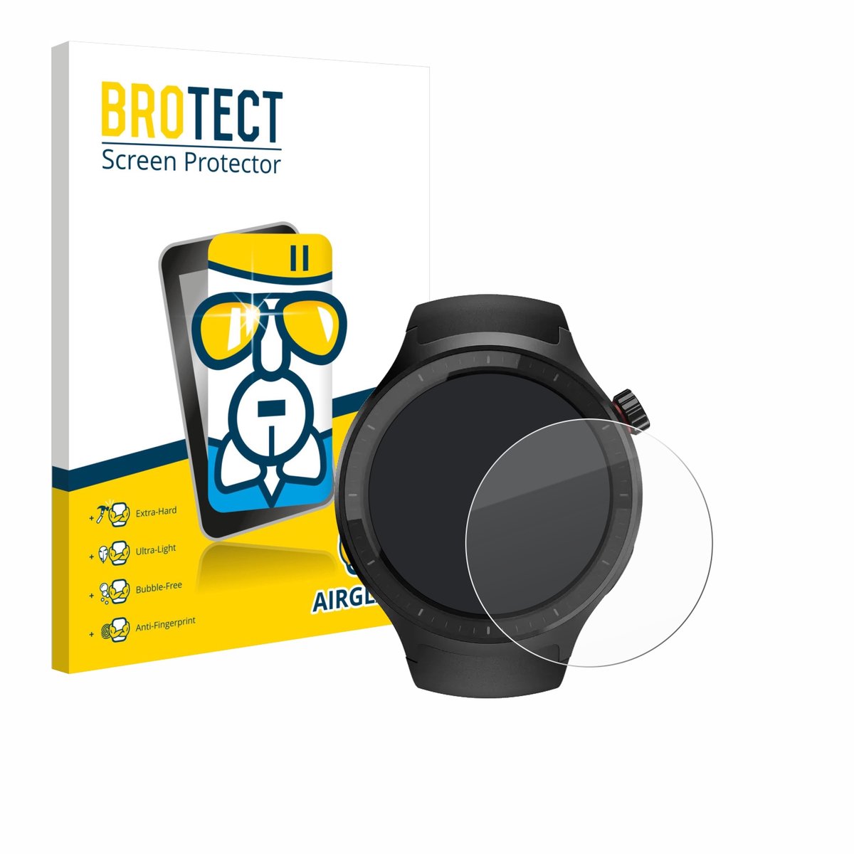 Screenprotector voor Motorola Moto Watch 2026 Beschermglas transparant