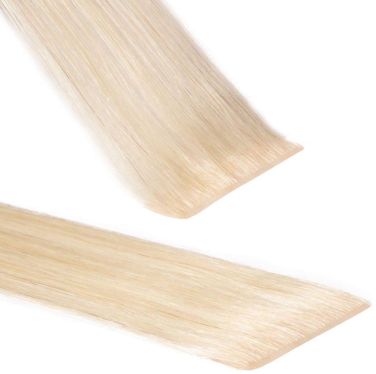 hair2heart Invisible Tape Extensions Echt haar Premium - 10 tapes 40 cm 10/0 lichtblond