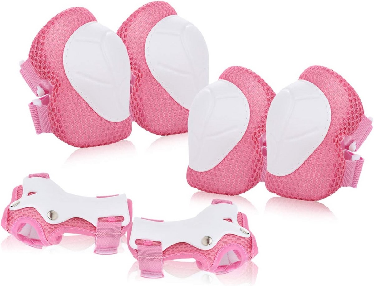 Knie- en elleboogbeschermers voor kinderen - Beschermingsset voor outdoor sporten