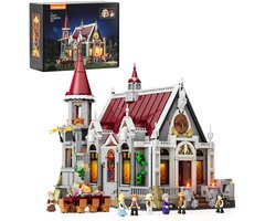 Lumibricks Castle Banquet Hall Bouwpakket - Met LED verlichting - Miniatuur huisjes - DIY modelbouw met 3232 bouwstenen - Bouwpakketten volwassenen - Bouwdoos L9071
