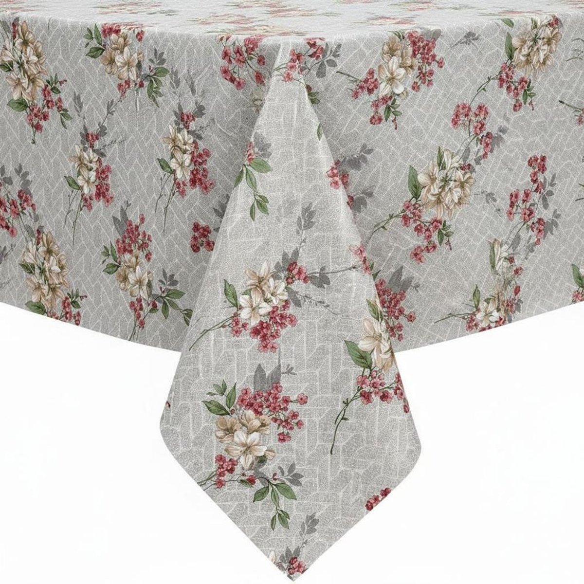 Protecttable - Tafelzeil Vintage Bloemenprint 140x290cm - Tafelkleed Afwasbaar - Kunststof