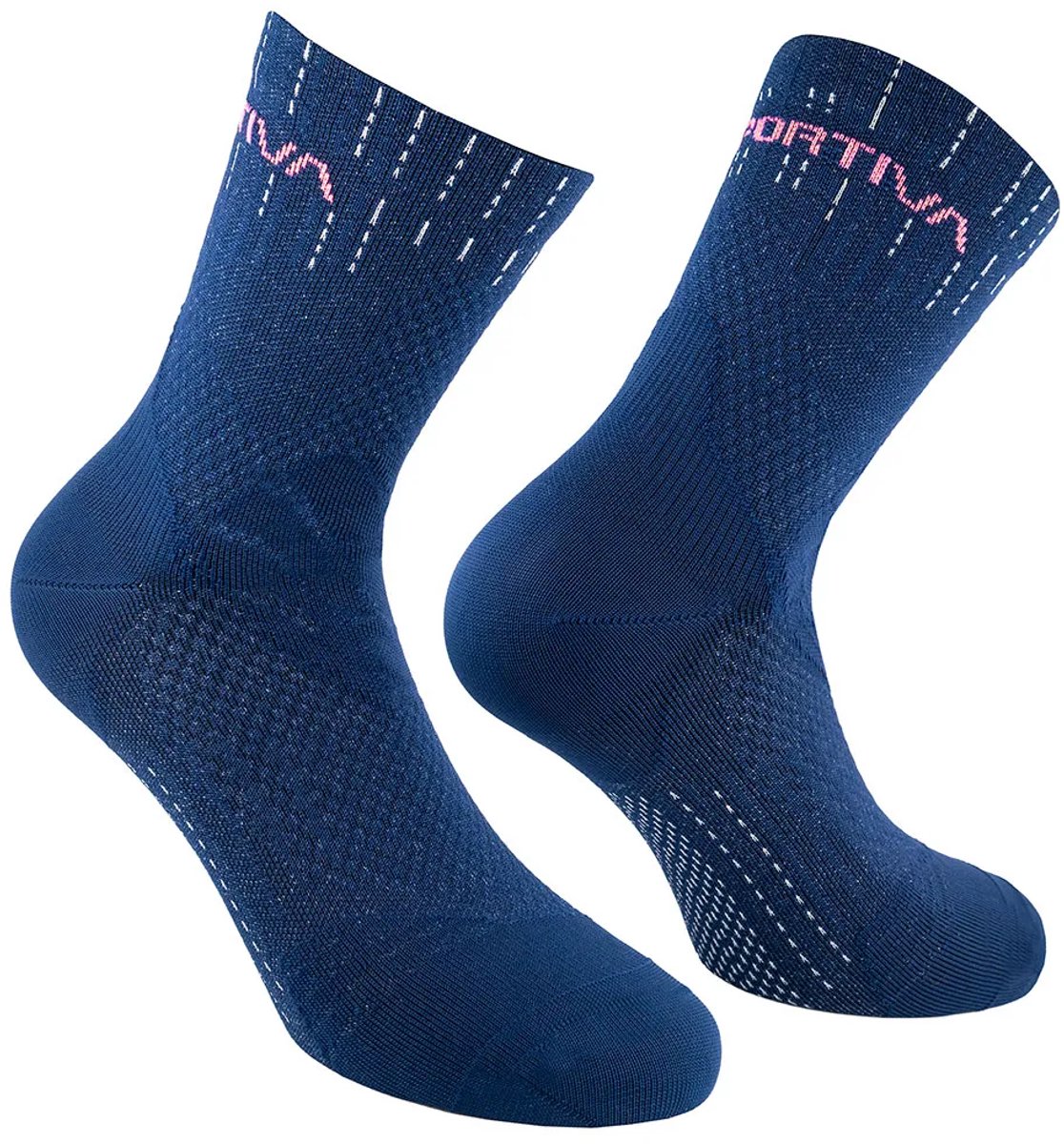 La Sportiva Swift Trail Lange Sokken Night Sky / Rosebay