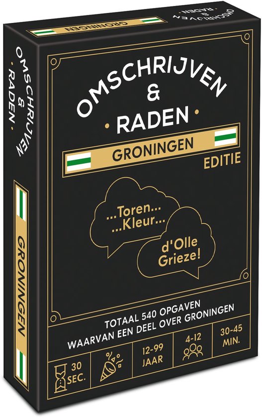 Omschrijven en Raden educatief spel Groningen - gezelschapsspel kinderen.