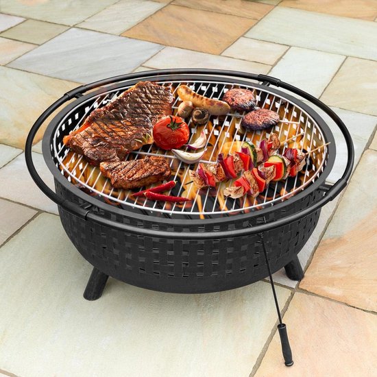 Universele Vuurkorf Grill Roosters (Rond & Vierkant) - BBQ & Buiten ...
