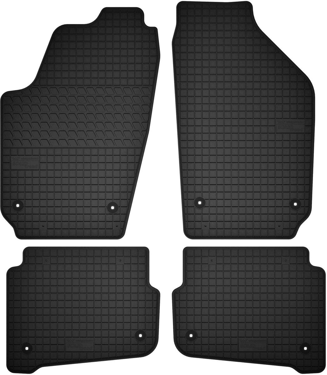 Wielganizator SolidTread - Rubber Autovloermatten - Seat Ibiza III 6L - Hatchback - 2002-2008