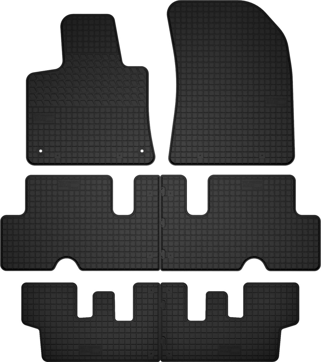 Wielganizator Serie - Rubber Automatten - Citroen C4 Spacetourer - 3 Rijen - 7 Persoons