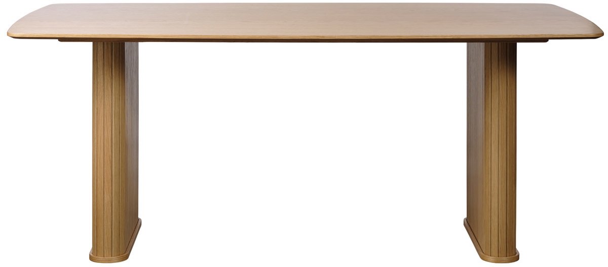 Giga Living Eettafel Naturel Eikenhout - 1-2 personen - 190x100x75cm - Nola