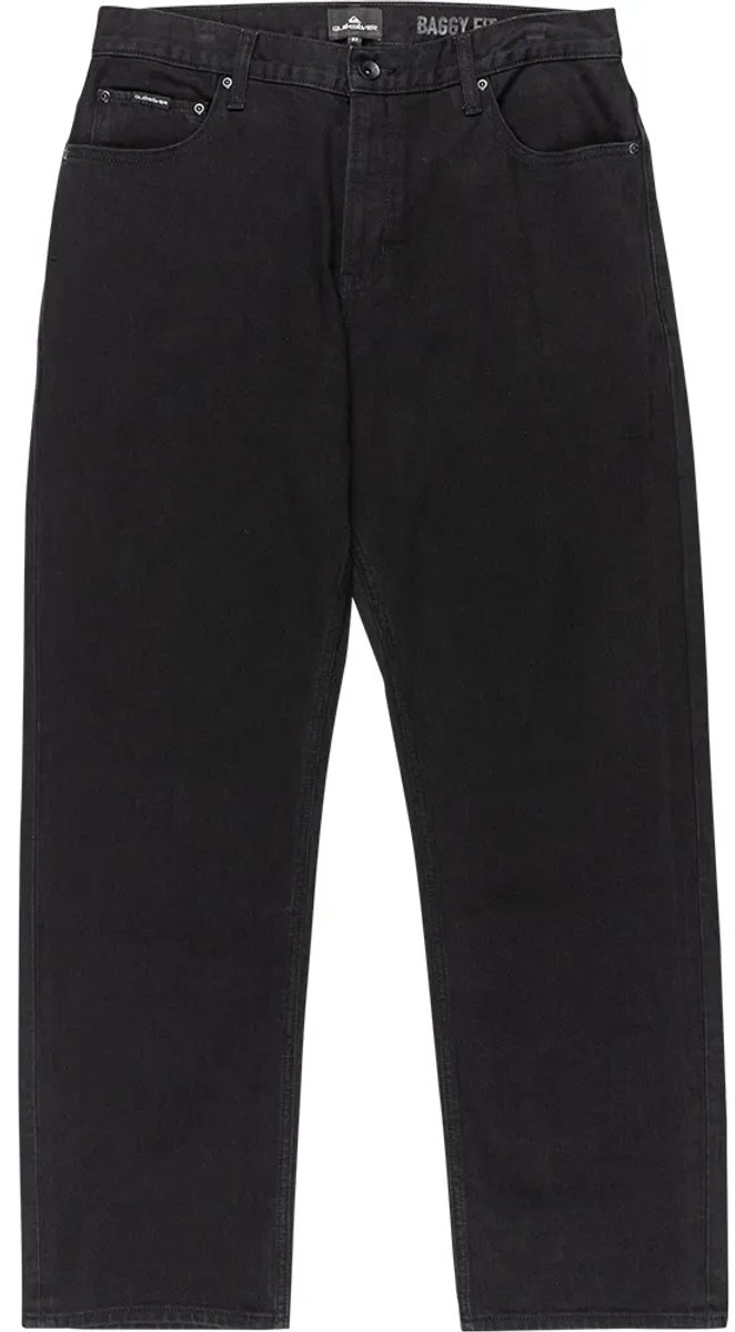 Quiksilver Baggy Spijkerbroek 31 Man Zwart