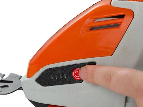 MOZY® - Gras- en Heggenschaar - Oranje - Snoeien en Trimmen - Elektrische Trimmer - Grasschaar - Buxusschaar - Struikschaars - Tuingereedschap - Grastrimmer van Merkloos	 — afbeelding 5